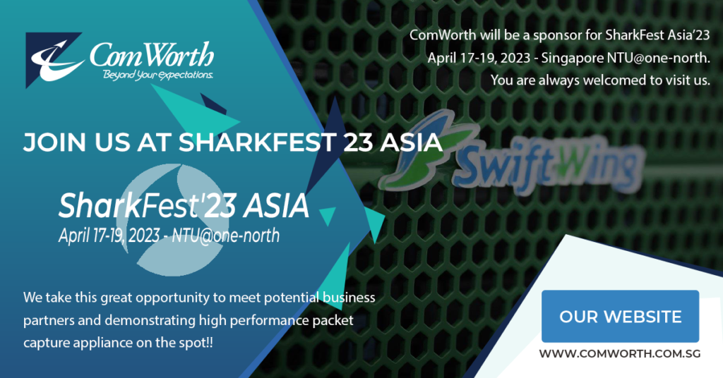 SharkFest ASIA 2023 Singapore Banner